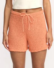Gia Sweater Shorts - Sunset