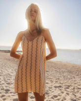 90s Babe Mini Dress - Sunstone