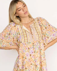 Ambers Mini Dress - Whitecap