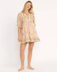 Ambers Mini Dress - Whitecap