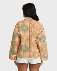 Folk Story 2 Quilted Jacket - Sand
