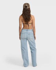 Shifter Straight Leg Pants - Blue Glass