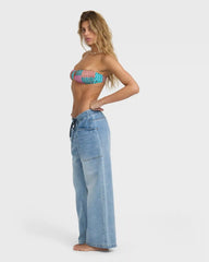 Zonte Elastic Waist Jeans - Shaded Wash