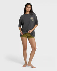Sun Chasing Short Sleeve T-Shirt - Off Black