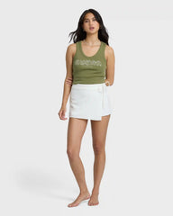 Stirred Up Tank - Dark Olive