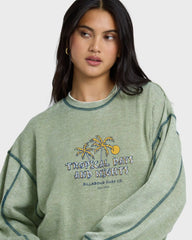 All The Days Kendal Crewneck Sweatshirt - Dark Olive