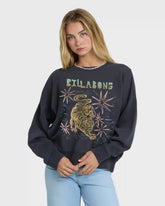 Echo Crewneck Sweatshirt - Black Sands