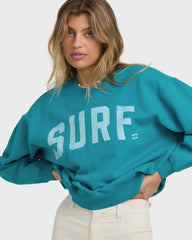 Mono Aloha Kendal Crewneck Sweatshirt - Atlantis