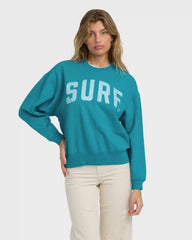 Mono Aloha Kendal Crewneck Sweatshirt - Atlantis