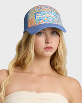 Heritage Mashup Trucker Hat - Blue Multi