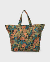 Poppins Playa Zip Top Tote - Black Multi