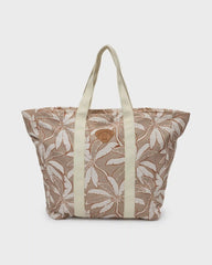 Poppins Playa Zip Top Tote - Stone