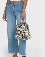 Mini Mama Backpack - Black Sands