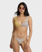 Soul Stoke Twist Tank Swim Tank Bikini Top - Twilight Blue