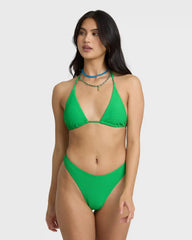 Tanlines Skimpy Hike Bikini Bottom - Summer Green