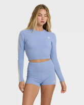 Paddle Pusher Short Surf Short Bikini Bottom - French Blue