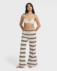 Hot Stripe Pants - Teak
