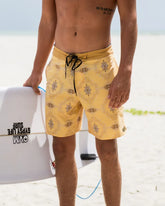 Good Times Lo Tide 18" Boardshorts - Dust Yellow