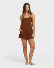 Beach Crush Romper - Cowhide