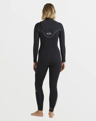 3/2mm Furnace Natural GBS Chest Zip Fullsuit - Black Tiki
