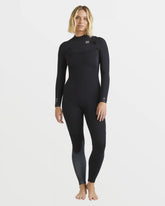 3/2mm Furnace Natural GBS Chest Zip Fullsuit - Black Tiki