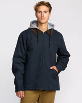 A/Div Barlow Hooded Jacket - Navy