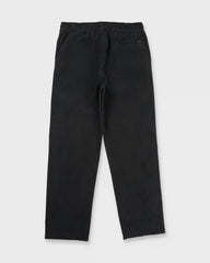 Larry Elastic Waist Corduroy Pants - Washed Black