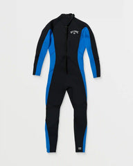 4/3mm Foil GBS Back Zip Wetsuit - Mid Blue