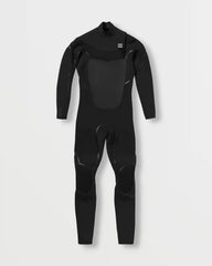 4/3mm Absolute Natural+ Upcycler Welded Chest Zip Wetsuit - Black