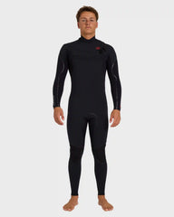 3/2mm Absolute Ultra Chest Zip Full Wetsuit - Black