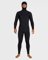 5/4mm Absolute Ultra GBS Hooded Chest Zip Full Wetsuit - Black