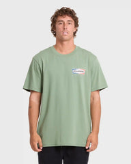 Walled Premium Short Sleeve Knit T-Shirt - Hedge Green