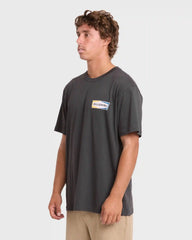 Walled Premium Short Sleeve Knit T-Shirt - Raven