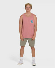 Hollow Fill Premium Tank Top - Ash Rose
