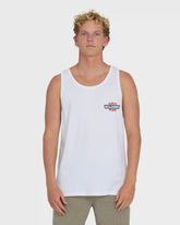 Walled Premium Tank Top - White