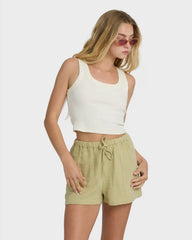 Rerun Tank Top - White Cap