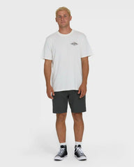 A/Div Arch Premium Short Sleeve Knit T-Shirt - Off White