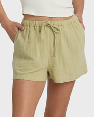 Wanderer Woven Shorts - Cactus