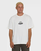 Bad Dog Cherub OG Knit Short Sleeve T-Shirt - Off White