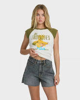 Riley Cut-Off Denim Shorts - Black Water