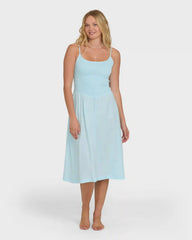 Hidden Cove Midi Dress - Clearwater