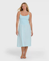 Hidden Cove Midi Dress - Clearwater