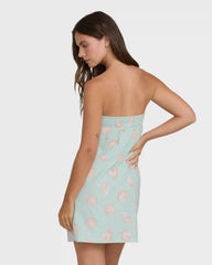 Summer Glow Mini Dress - Agave