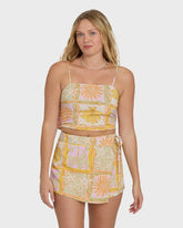 Your Crush Printed Mini Skort - Sweet Lilac