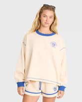 Back To It Crewneck Sweatshirt - White Cap