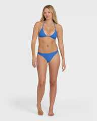 Tanlines Multi Triangle Bikini Top - True Blue