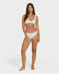 Summer Hi Scoop Tank Bikini Top - Salt Crystal