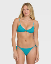Summer Hi Teagan Bralette Bikini Top - Bright Marine