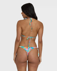 Pipe Dreams Tide Side Maya Bikini Bottoms - Bright Marine
