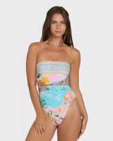 Paradise Sun Tully Hawaii One-Piece Swimsuit - Ocean Spray